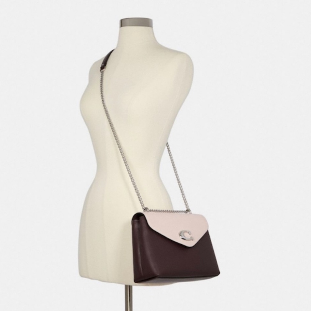 COACH Tammie Shoulder Bag In Colorblock - Picture 10 of 11